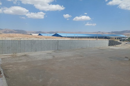 احداث دیوار سیلو ذرت علوفه‌ای